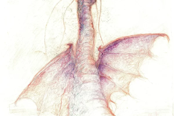 Dragon jaillissant de l'eau